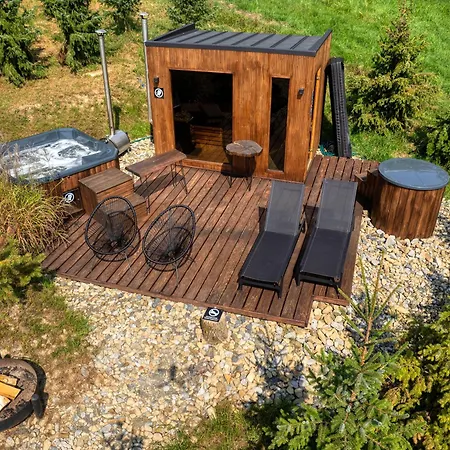 Black Deer - Z Sauna Na Tarasie, Jacuzzi I Widokiem Na Gory - By Deer Hills Luxury Διαμέρισμα *