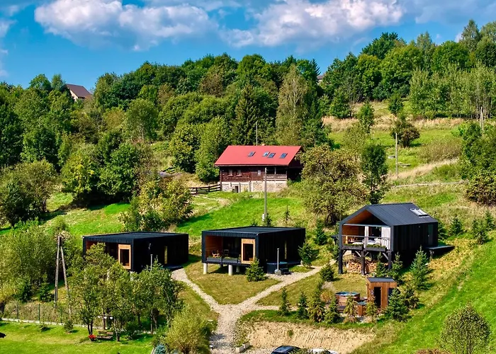 Black Deer - Z Sauna Na Tarasie, Jacuzzi I Widokiem Na Gory - By Deer Hills Luxury דירה