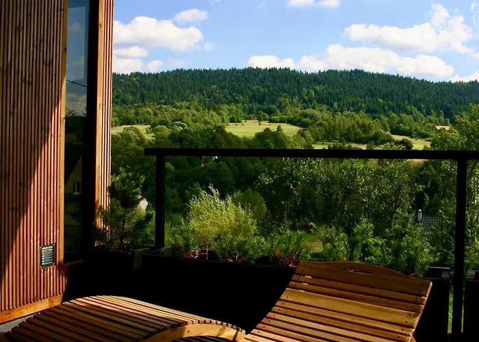 דירה Black Deer - Z Sauna Na Tarasie, Jacuzzi I Widokiem Na Gory - By Deer Hills Luxury Kocon